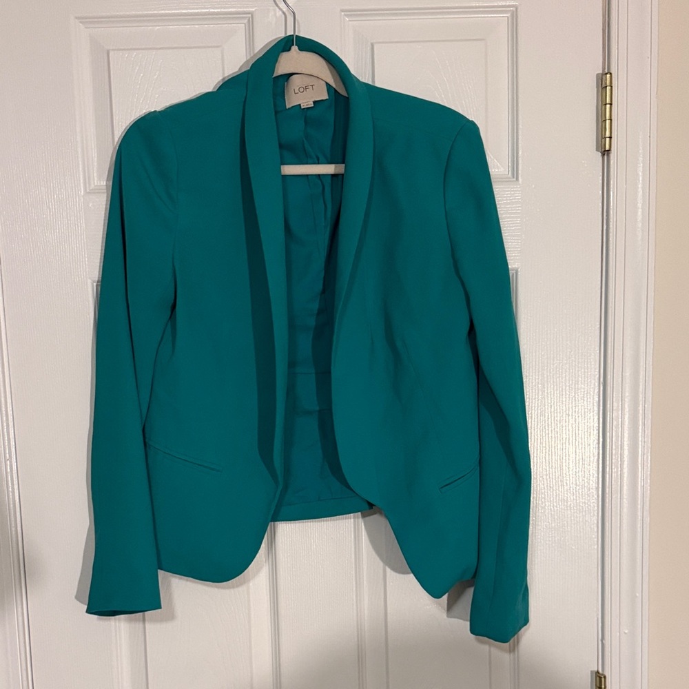LOFT Vibrant Teal Women's Blazer